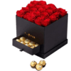 25 Red Roses Love Box