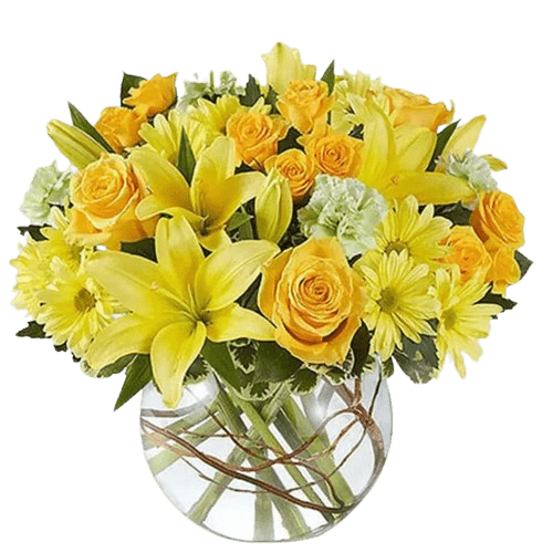Fresh Flowers Arrangements - Best Online Flower Delivery - Flowers of Dubai Smiling Surprise Arrangement - Fresh Flowers Arrangements - Best Online Flower Delivery - Flowers of Dubai