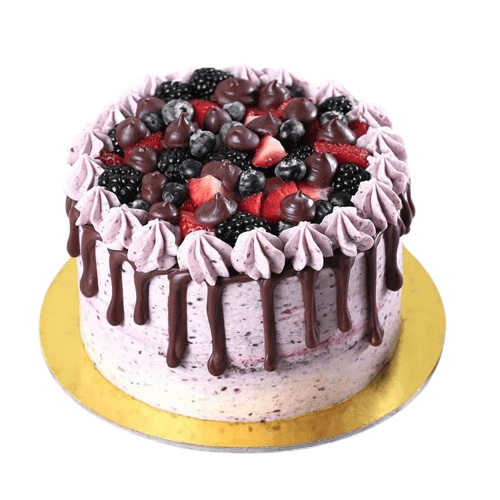 Chocolate Berries Cake 4 Portion Chocolate Berries Cake 4 Portion